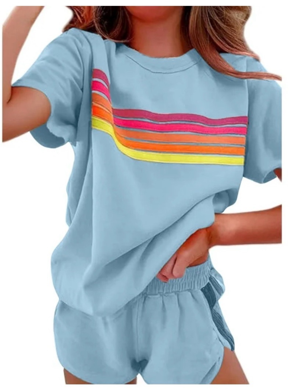 Unbranded Rainbow Stripe Set